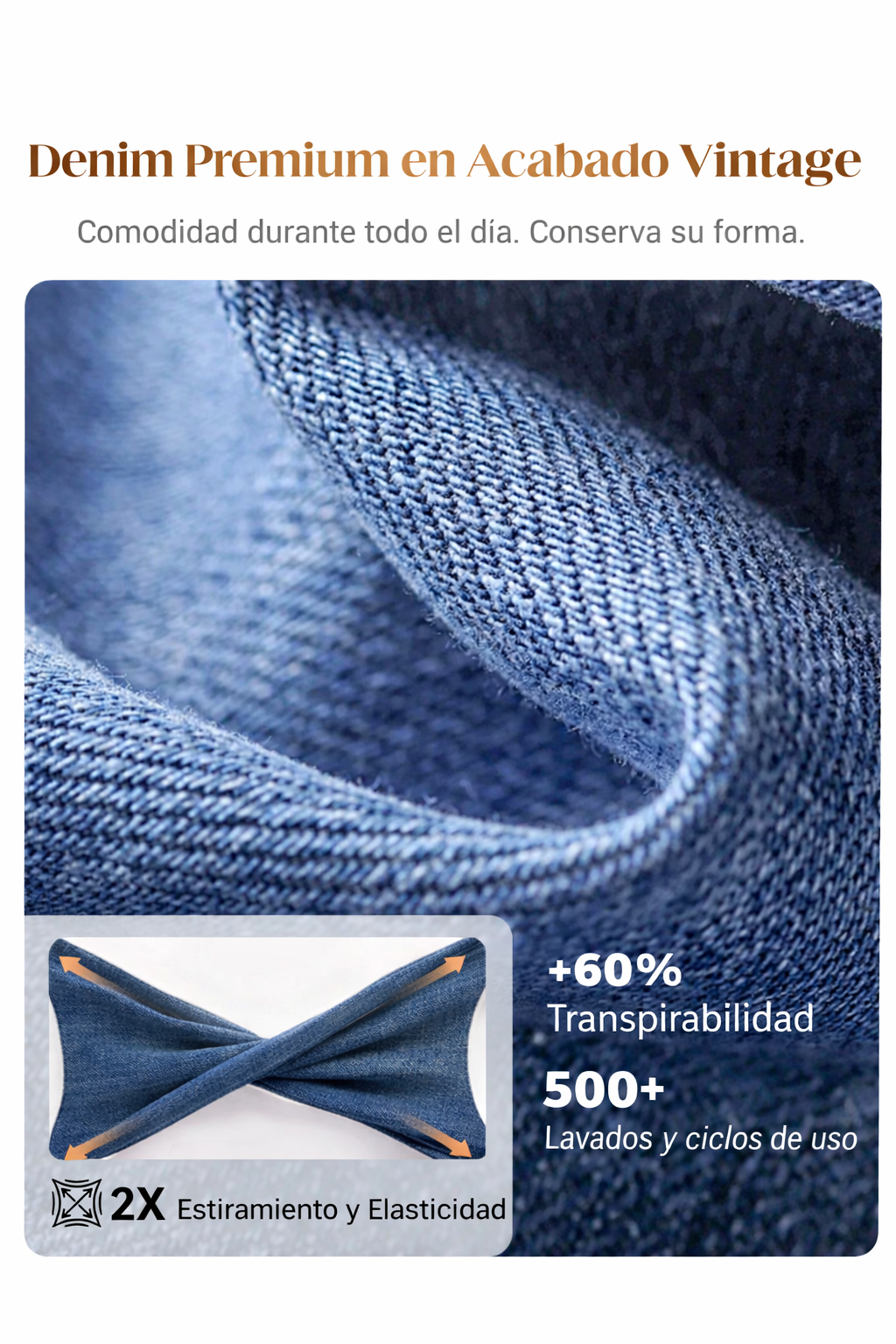 PANTALONES VAQUEROS DE PIERNA RECTA CORTOS ESTILO RETRO