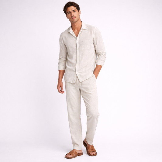 PUNTA UMBRÍA | CONJUNTO PREMIUM DE LINO