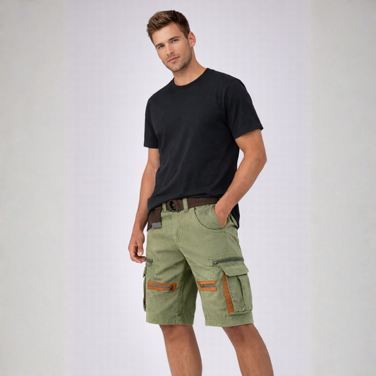 SHORT CARGO CASUAL CON BOLSILLOS